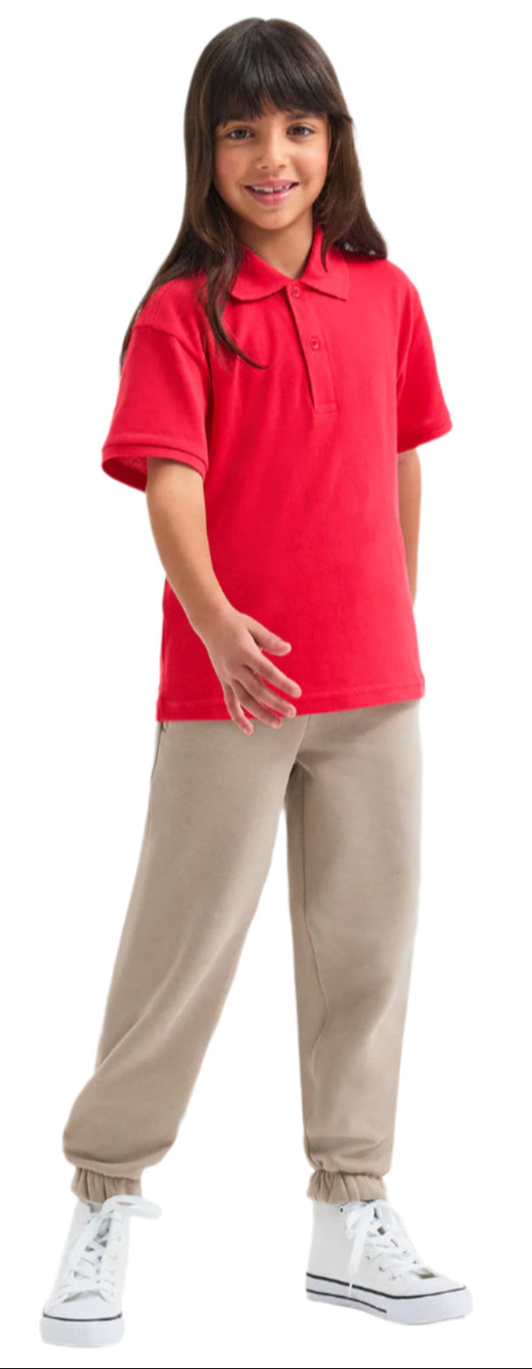 Childrens Active Cotton Poloshirt