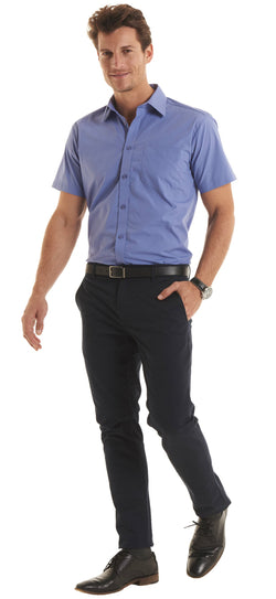 Men's Short Sleeve Tailored Fit Shirt